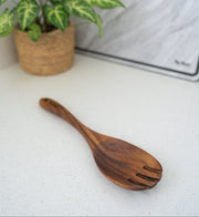 Teak Salad Fork